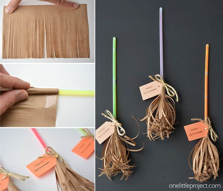 Glow Stick Broomsticks