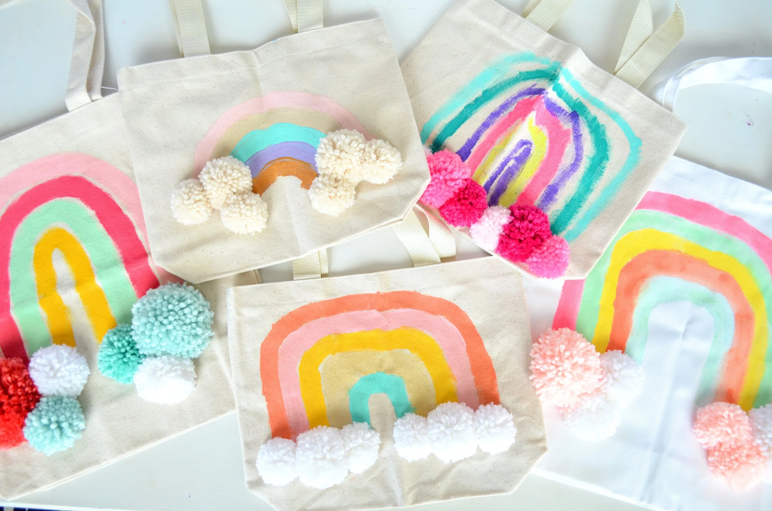 Painted Tote Bags