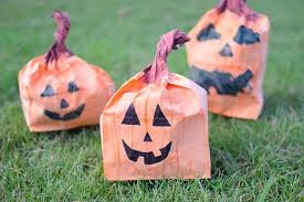 Paper Bag Pumpkins