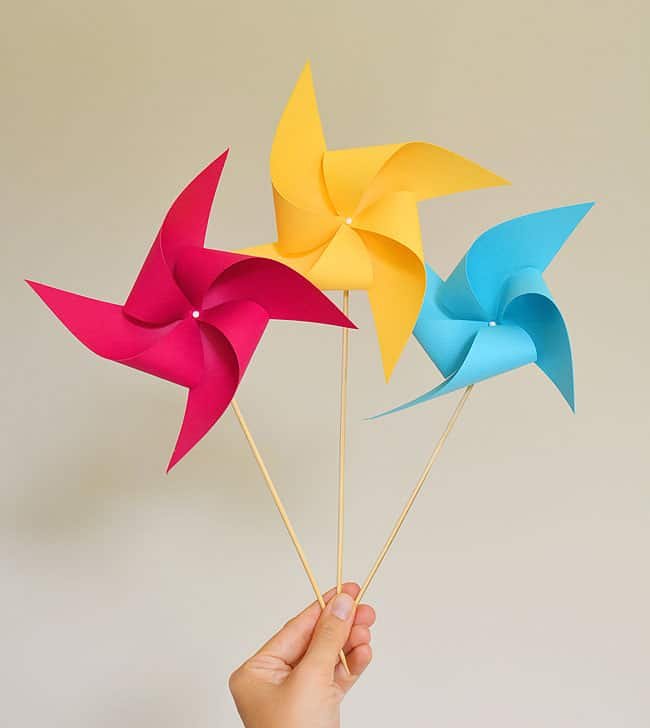 Paper Pinwheels