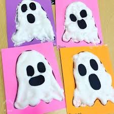 Puffy Paint Ghosts