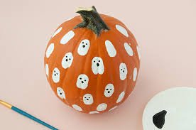 Pumpkin Finger Painting