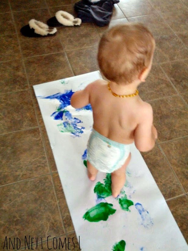 Pumpkin Stomp Painting