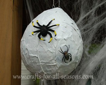 Styrofoam Spider Nest