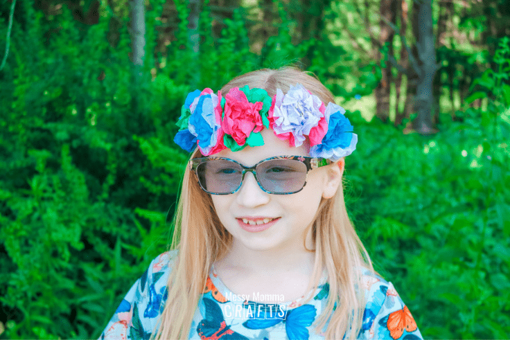 Tissue Paper Crowns