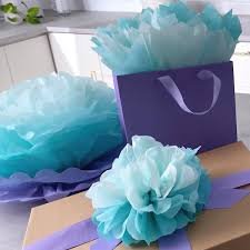 Tissue Paper Gift Wrap Embellishments
