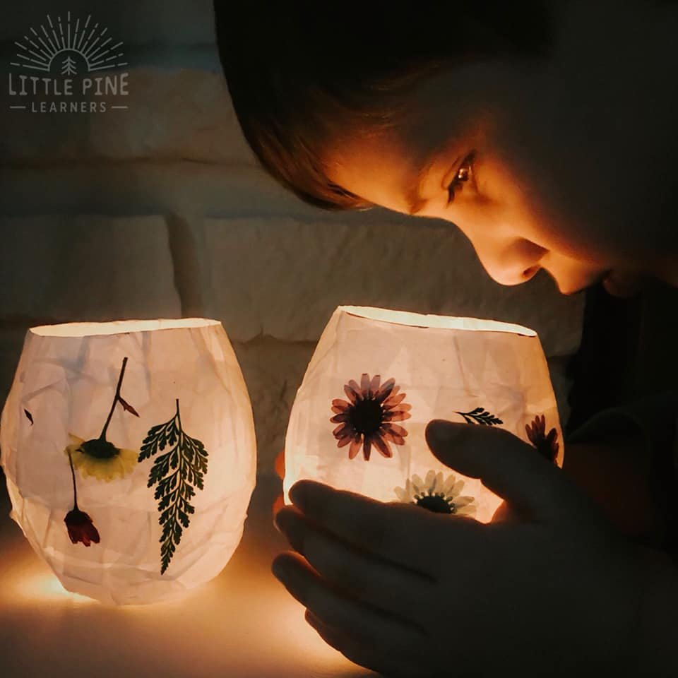 Tissue Paper Lantern Covers