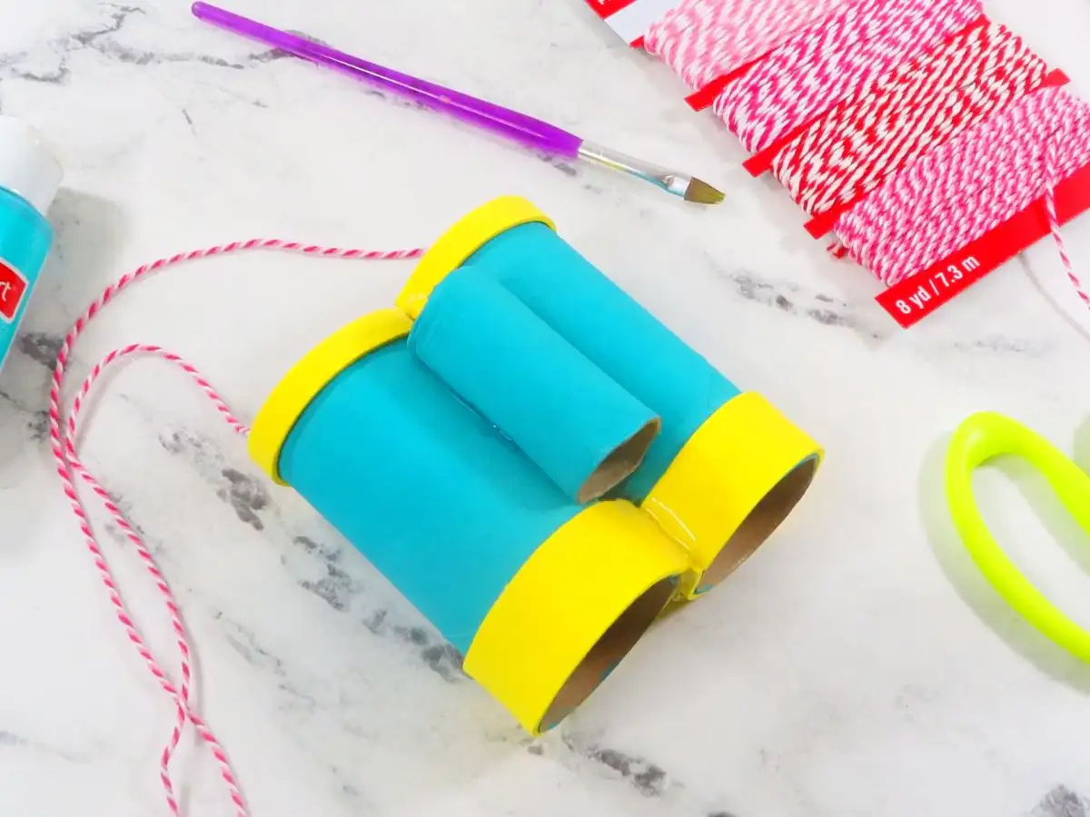 Toilet Paper Roll Binoculars