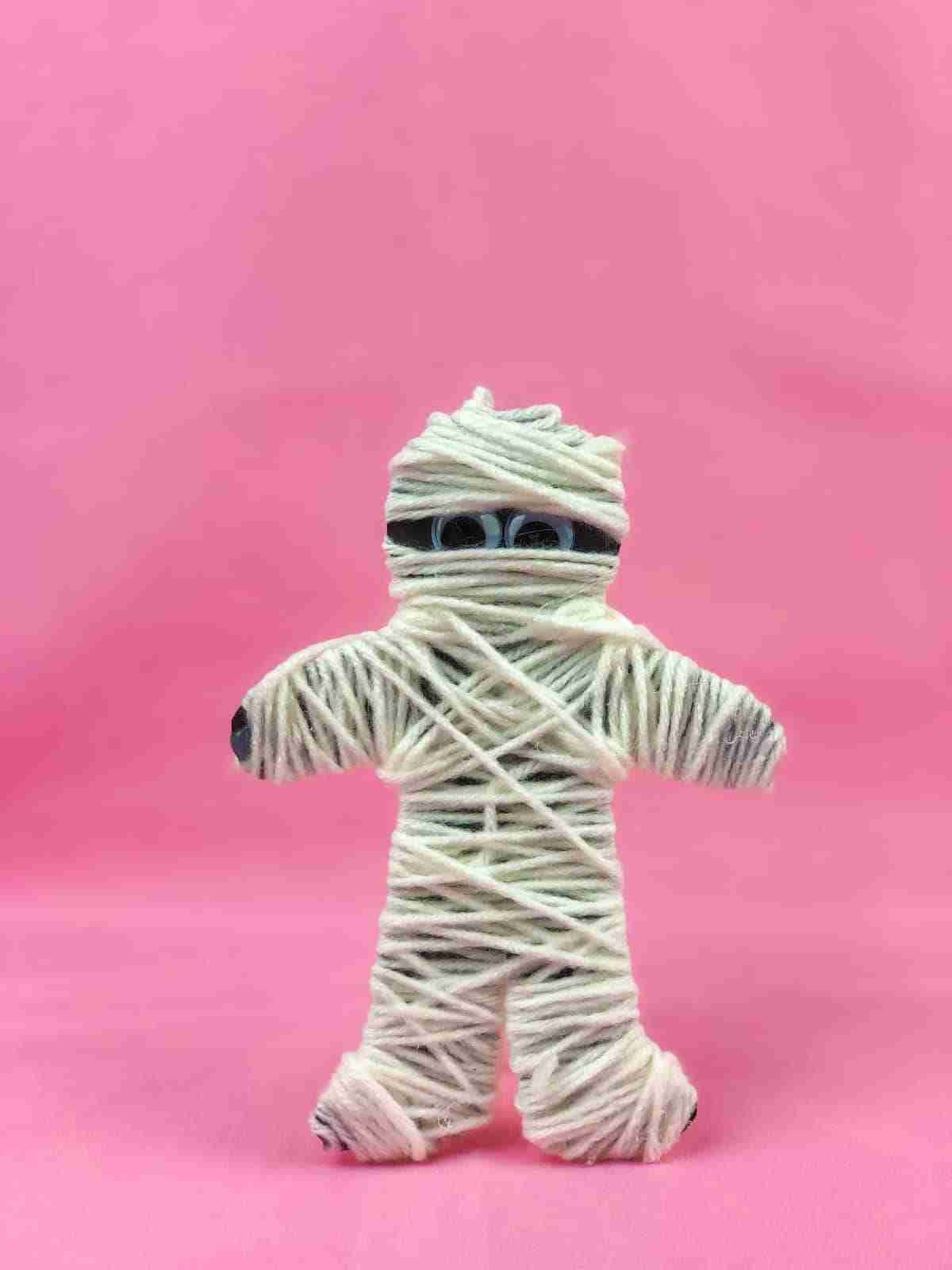 Yarn-Wrapped Mummies