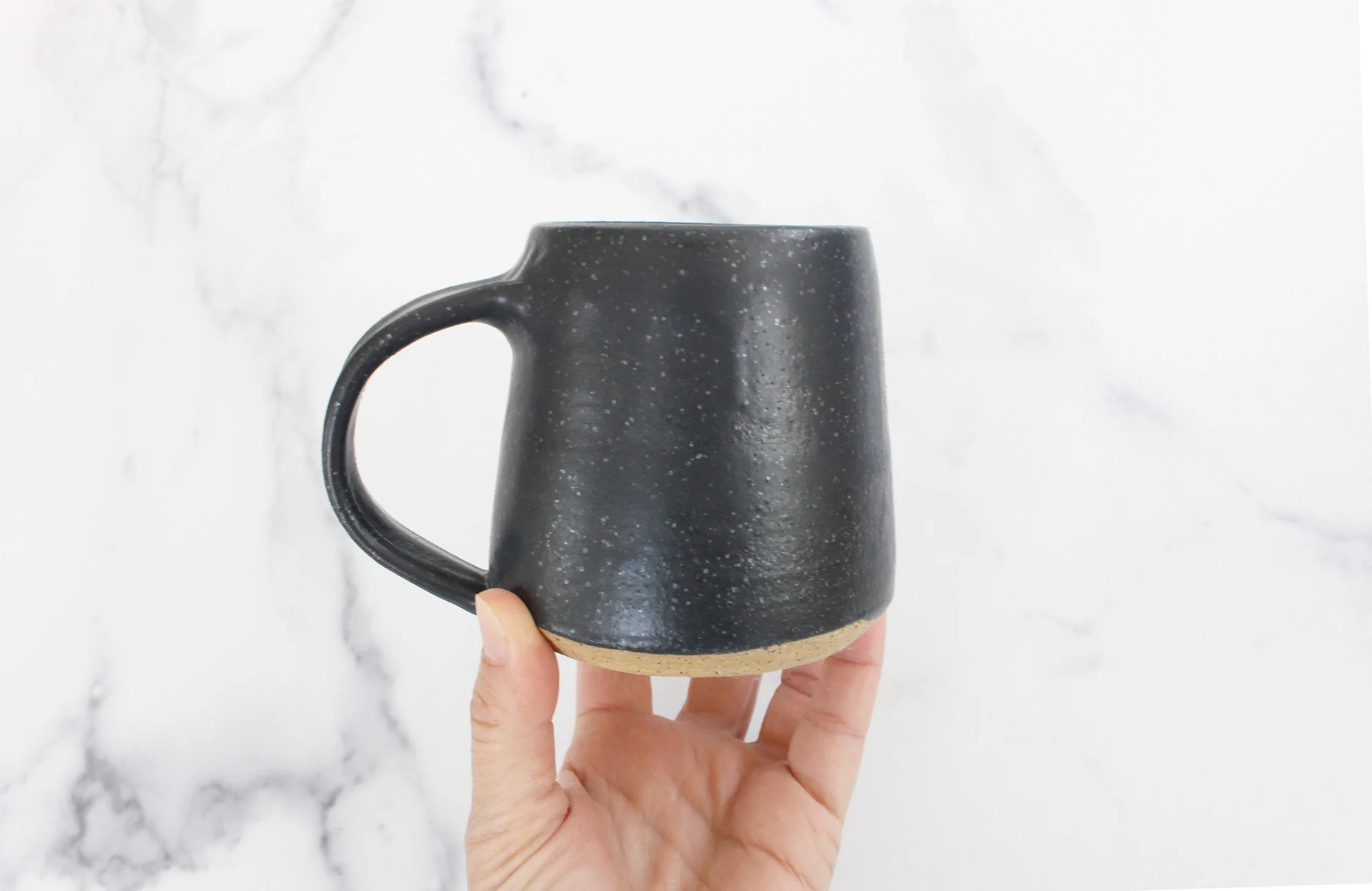 Minimal Matte Black Mug